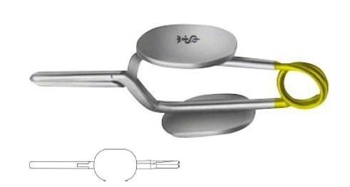 Мікро затискач для артерій, прямий